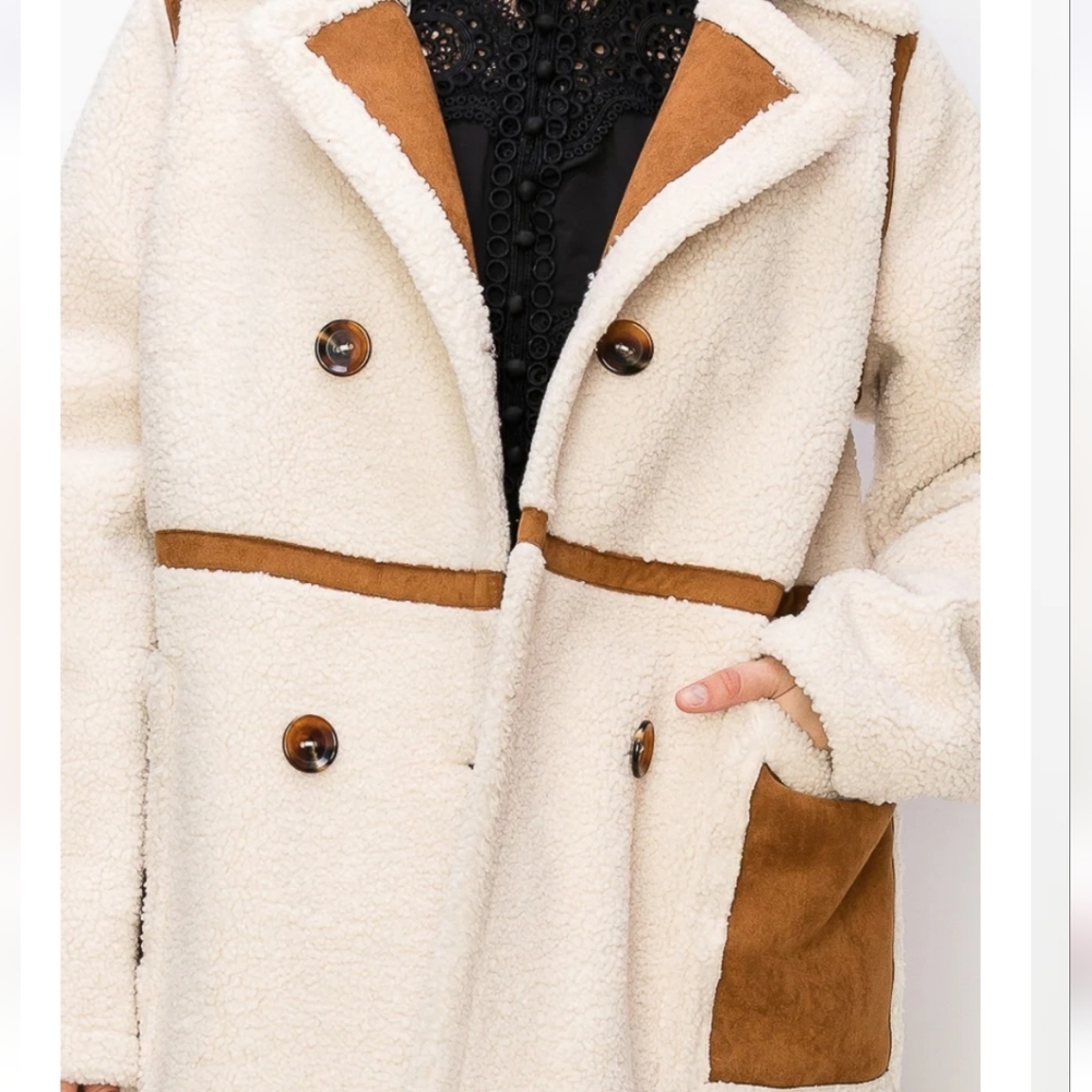 Faux Shearling Coat - Picture 8 of 8